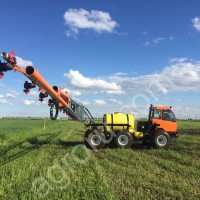 Услуги внесения КАС-32 и опрыскиванию полей