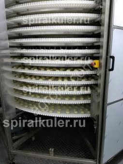 спиральный транспортер для шоковой заморозки полуфабрикатов