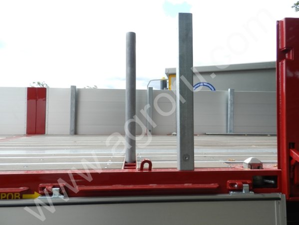 3х осный бортовой, раздвижной полуприцеп