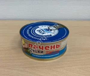Печень трески из ОХЛАЖДЕННОГО СЫРЬЯ 230г