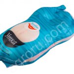 Утка тушка и разделка в лотках.