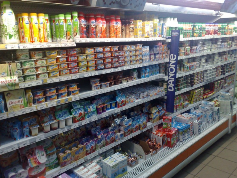 В Казахстан ушел груз с молочкой