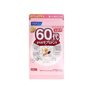 Витаминный комплекс FANCL для женщин 60+, Япония,