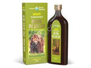 Бальзам медово-пантовый Желчь медведя (Алтай), 250 мл,