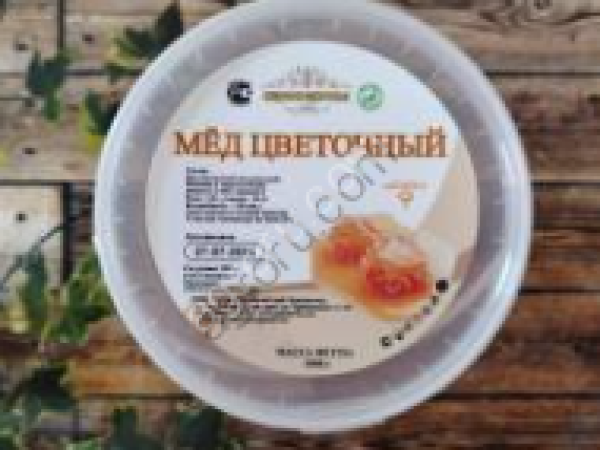 Мед цветочный 2,5 кг свежий