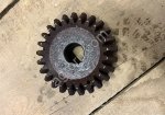 Шестерня редуктора щетки умду -02.02.002