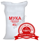 Ржаная мука в мешках