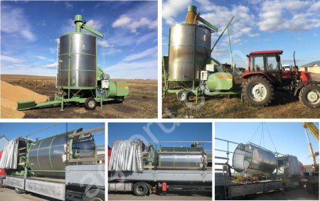 Мобильная зерносушилка AGRIMEC-AS900