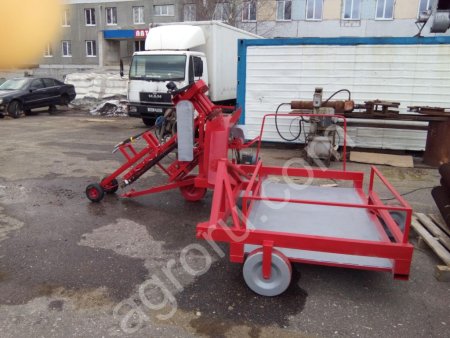 Комбайн для уборки чесноув