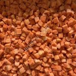 Морковь замороженная кубик 10 на 10