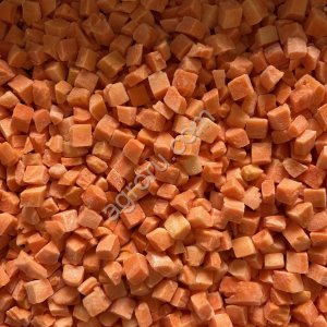 Морковь замороженная кубик 10 на 10