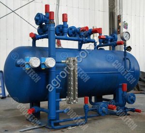 Дренажный ресивер для холодильных систем