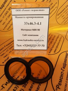 Сальник гидромотора/гидронасоса 33x46,3-4,1/3