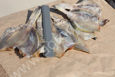 Камбала вяленая