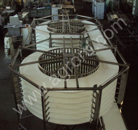 морозильный спиральный туннель