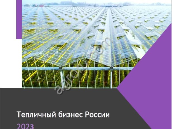 Готовое исследование Тепличный бизнес России - 2023. Прогнозы развития до 2026г