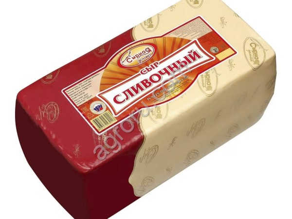 • Сыр Витязь Курский 50% Сырная Долина кубик 2кг ТУ БЗМЖ Курск