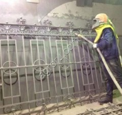 Пескоструйная обработка с выездом