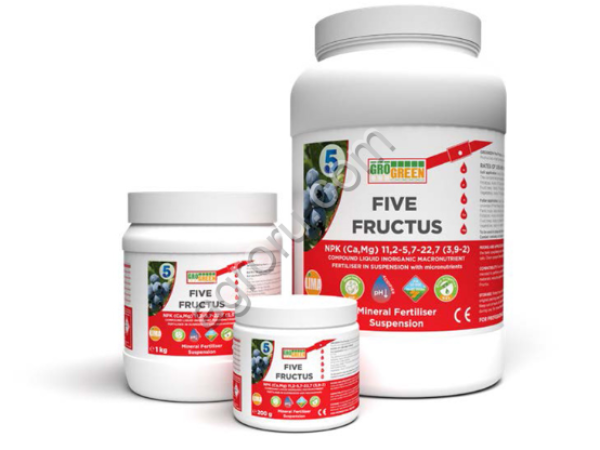 Гелевое удобрение ГРОГРИН ФАЙВ ФРУКТУС