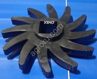 Резиновая звездочка D 330. Z-12. на сепаратор дробления торфа.