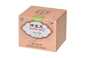 Пилюли от менопаузы Куньбао Вань (Kunbao Wan) 14п/50бол, Китай,