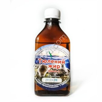 Тюлений жир натуральный 250 мл
