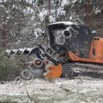 Услуги гусеничного с широкой гусянкой мульчера