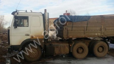 МАЗ с прицепом