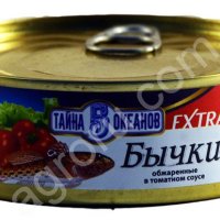 Бычок обжар. в т/с 240 гр.