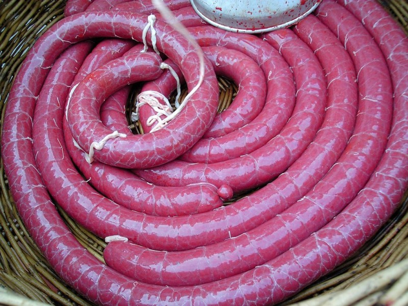 Украинская домашняя колбаса