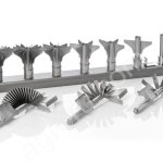 Машина для чистки, нарезания, удаления сердцевины яблок 70-100 кг/час