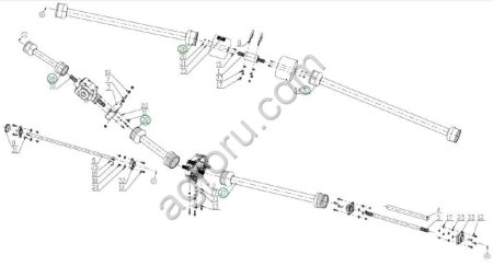 Карданный вал W.300E.001 для AVR Variant