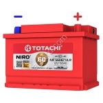 Аккумулятор АКБ-6СТ-60 (570А) о/п TOTACHI пр-во Япония  242х175х175 низкий (обслуж), (арт.: 90260)