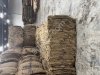 Джутовые мешки б/у, использовавшиеся для перевозки какао-бобов