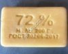 Мыло хозяйственное твердое 72%