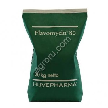 Флавомицин 80 / HUVEPHARMA / 25 кг