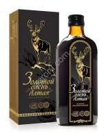 Бальзам пантовый на кедровом орехе Золотой олень Алтая 250 мл,