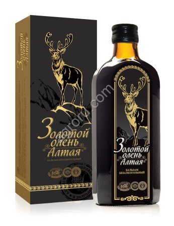 Бальзам пантовый на кедровом орехе Золотой олень Алтая 250 мл,