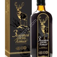 Бальзам пантовый на кедровом орехе Золотой олень Алтая 250 мл,