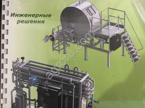 УСТАНОВКА ПАСТЕРИЗАЦИОННО-ОХЛАДИТЕЛЬНАЯ ПОУ-5,0