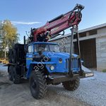 Лесовоз Урал ЯМЗ-236НЕ2 с новым ГМ