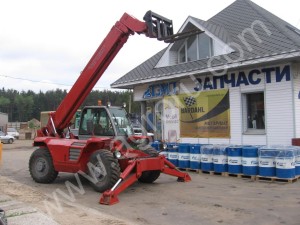 телескопические погрузчики МАНИТУ