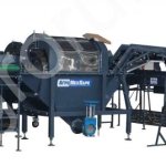 Линия мойки, сушки, сухой очистки, сортировки, калибровки и фасовки овощей и картофеля