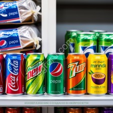 Кока кола, фанта, спрайт, 7up, миринда, bubble tea(бабл ти) и другие напитки от импортера