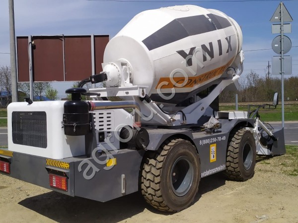 Бетоносмеситель с самозагрузкой YNIX QGMC5000 (20м3/час)