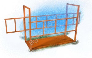 Весы для взвешивания животных