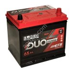 Аккумулятор АКБ-6СТ-65 (610А) о/п АКТЕХ DUO POWER EFB ASIA  г. Свирск 232х175х190, (арт.: DUOPEFBA65-3-R)