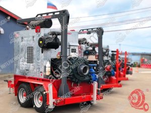 Насосная станция DNS.SHP-2 с дизельным приводом