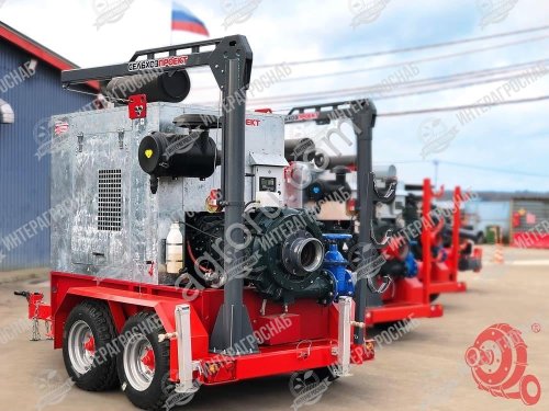 Насосная станция DNS.SHP-2 с дизельным приводом