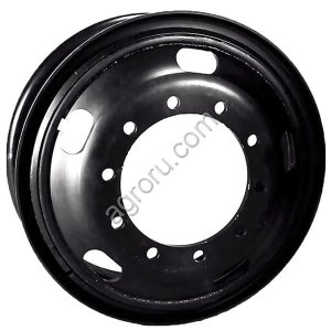 Диск колесный 8.5*24 ET161.5 10*335 D281 ЧКПЗ Грузовой автомобиль черный КД без вент., (арт.: 167.3810.3101012-03)